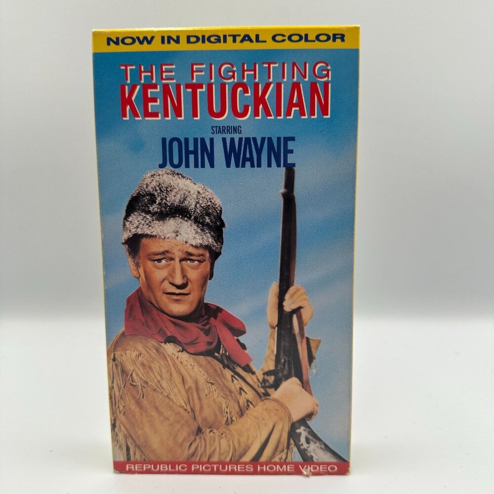 The Fighting Kentuckian VHS 1949 Starring John Wayne Color Edition